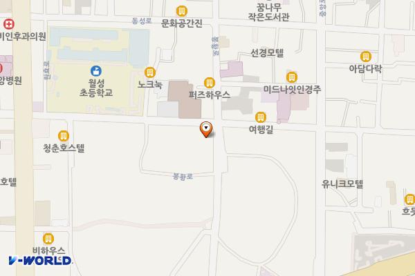 신라고분정보센터 화장실 위치 지도 — 경상북도 경주시 봉황로 23