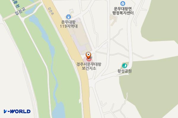 문무대왕보건지소 화장실 위치 지도 — 경상북도 경주시 문무대왕면 감은로 67