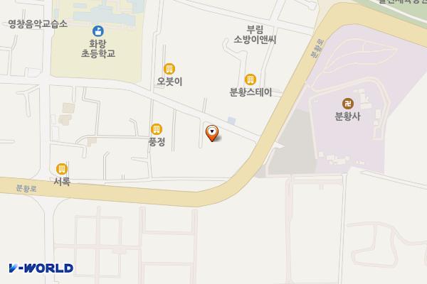 중부농업인상담소 화장실 위치 지도 — 경상북도 경주시 원효로 280