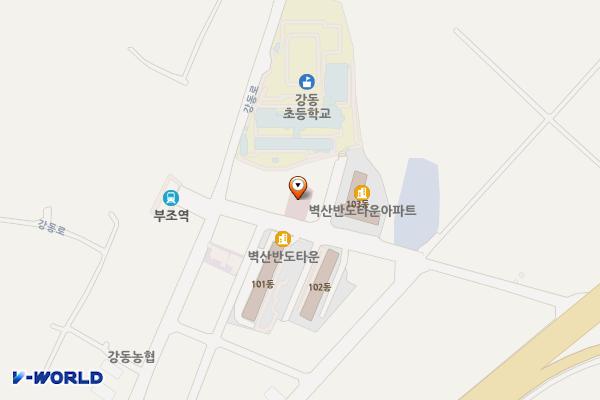 강동보건지소 화장실 위치 지도 — 경상북도 경주시 강동면 강동로 66-7