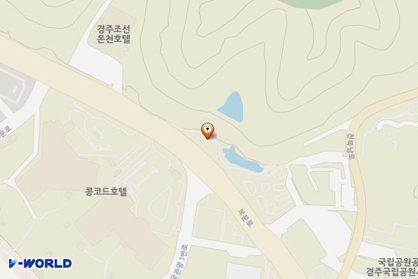 물레방아 화장실 위치 지도 — 경상북도 경주시 보문로 421