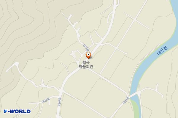 월곡마을 공동주차장 위치 지도 — 경상남도 창녕군 성산면 대산리 843-15