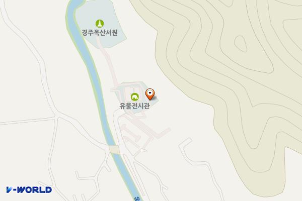옥산서원 화장실 위치 지도 — 경상북도 경주시 안강읍 옥산서원길 216-65