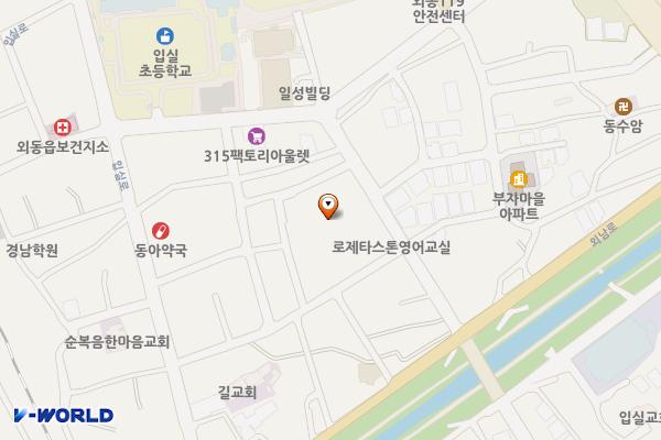 외동시장 화장실 위치 지도 — 경상북도 경주시 외동읍 입실시장길 8-3