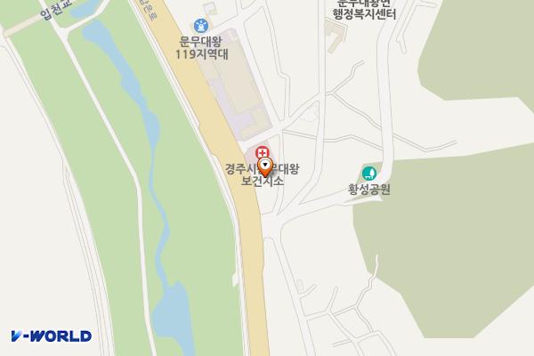 문무대왕면 주민자치센터 1층 화장실 위치 지도 — 경상북도 경주시 문무대왕면 감은로 69