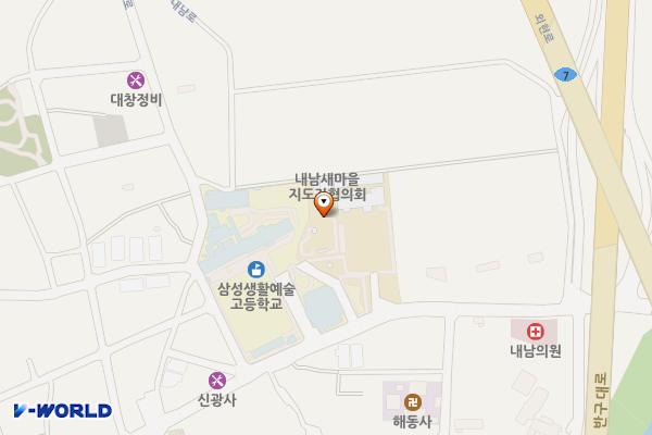 내남면 행정복지센터 화장실 위치 지도 — 경상북도 경주시 내남면 이종중앙길 31