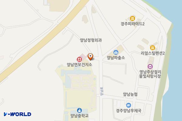 양남보건지소 화장실 위치 지도 — 경상북도 경주시 양남면 양남로 347-3