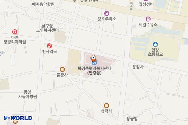 안강읍 행정복지센터 3층 화장실 위치 지도 — 경상북도 경주시 안강읍 비화원로 47