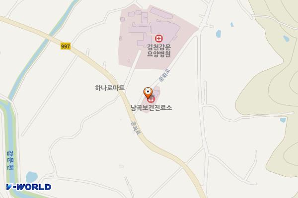 김천시 남곡보건진료소 화장실 위치 지도 — 경상북도 김천시 감문면 문화로 248-4 (남곡리, 남곡보건진료소)