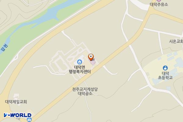 대덕면보건지소 위치 지도 — 경상북도 김천시 대덕면 남김천대로 723, 대덕보건지소
