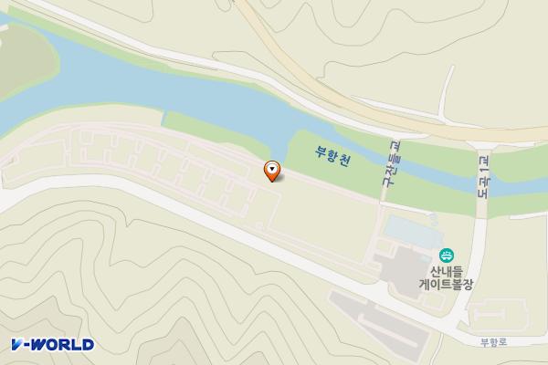 부항댐산내들오토캠핑장 야외 위치 지도 — 경상북도 김천시 지례면 부항댐길 50