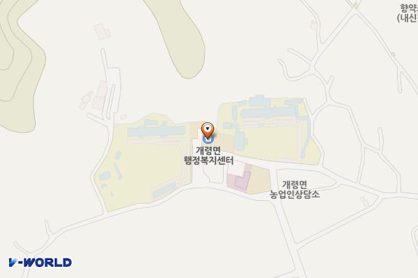 김천시 개령면사무소 화장실 위치 지도 — 경상북도 김천시 개령면 동부길 59-14 (동부리, 개령면사무소)