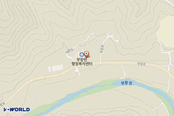 부항면사무소 화장실 1층 위치 지도 — 경상북도 김천시 부항로834