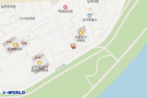 강변안길 근처 주차장 위치 지도 — 경상남도 창녕군 남지읍 남지리 642-3