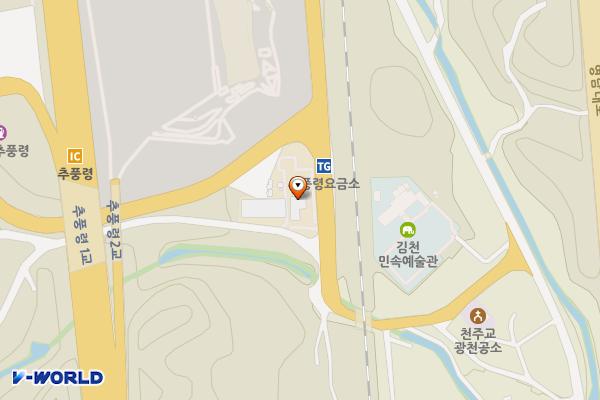 추풍령(서울)휴게소 위치 지도 — 경상북도 김천시 봉산면 경부고속도로 214-1, 추풍령휴게소 서울방향