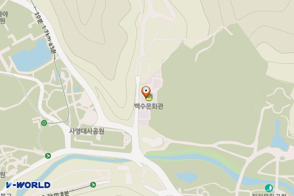백수문학관 화장실 위치 지도 — 경상북도 김천시 대항면 직지사길 118-18 (운수리, 백수문화관)