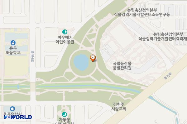 서낭댕이공원화장실 위치 지도 — 경상북도 김천시 율곡동 968