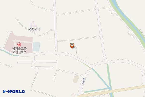 고곡리 공동주차장 위치 지도 — 경상남도 창녕군 남지읍 고곡길 8-9