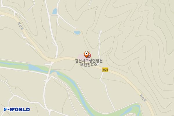임천보건진료소 화장실 위치 지도 — 경상북도 김천시 구성면 마산로512