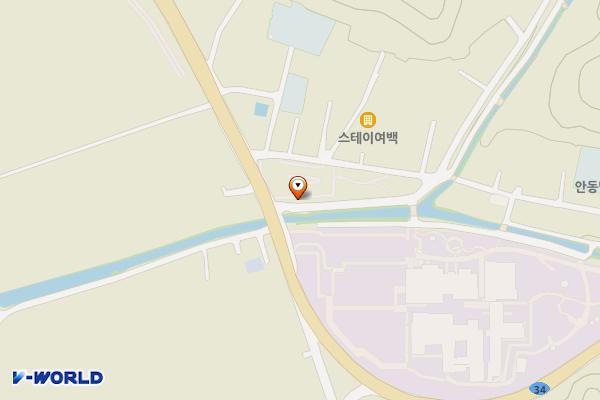 내앞마을 공중화장실 위치 지도 — 경상북도 안동시 임하면 경동로 1973-1
