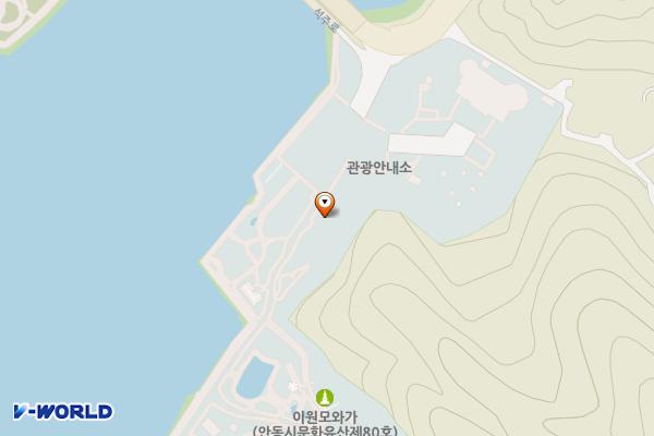 시립박물관 별관 화장실 위치 지도 — 경상북도 안동시 민속촌길 29