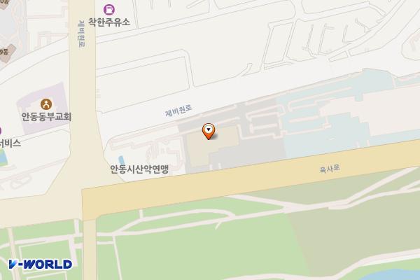 청소년수련관 위치 지도 — 경상북도 안동시 축제장길42
