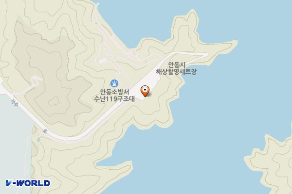 석동선착장 공중화장실 위치 지도 — 경상북도 안동시 석주로 500