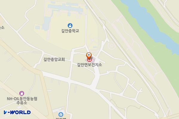 길안면보건지소 위치 지도 — 경상북도 안동시 길안면 천지안길 71-10