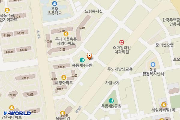 옥동 공원 2 위치 지도 — 경상북도 안동시 복주1길 37