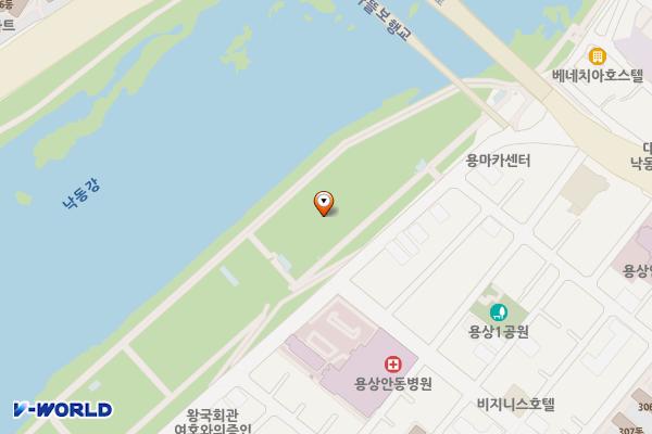 낙동강변13 위치 지도 — 경상북도 안동시 용상동 1553-1