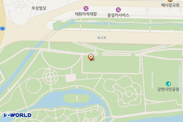 낙동강변2 위치 지도 — 경상북도 안동시 태화동 542-2