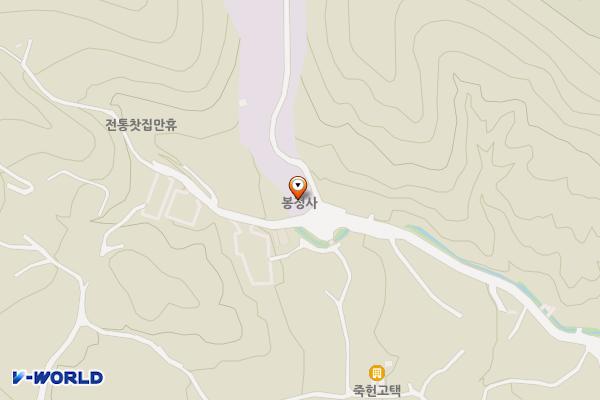 봉정사 공중화장실 위치 지도 — 경상북도 안동시 서후면 봉정사길 224