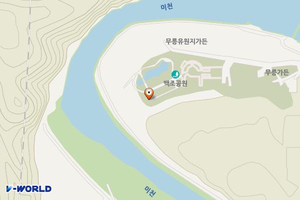 백조공원 위치 지도 — 경상북도 안동시 남후면 무릉1길 20-47