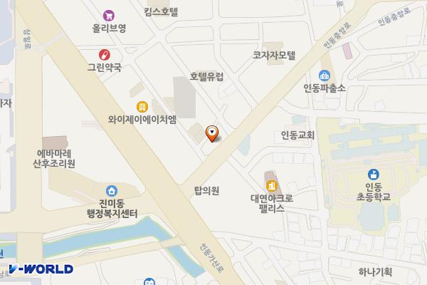 구미인동동우체국 화장실 위치 지도 — 경상북도 구미시 인동중앙로 11(인의동)