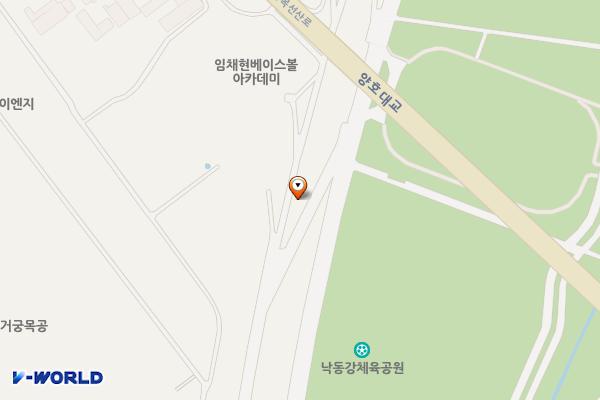 낙동강체육공원 상류제방화장실 위치 지도 — 경상북도 구미시 고아읍 괴평리 1112-740