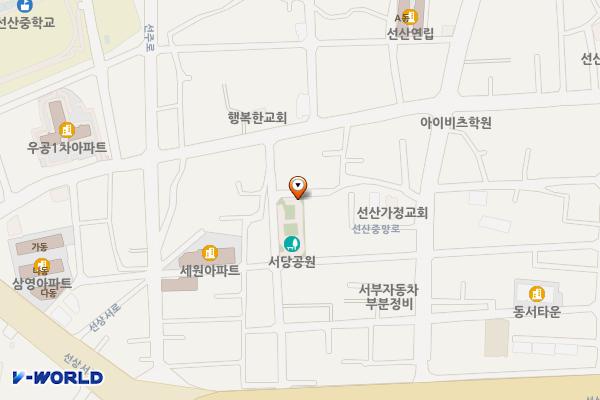 서당공원 화장실 위치 지도 — 경상북도 구미시 선산읍 선상서로8길 22