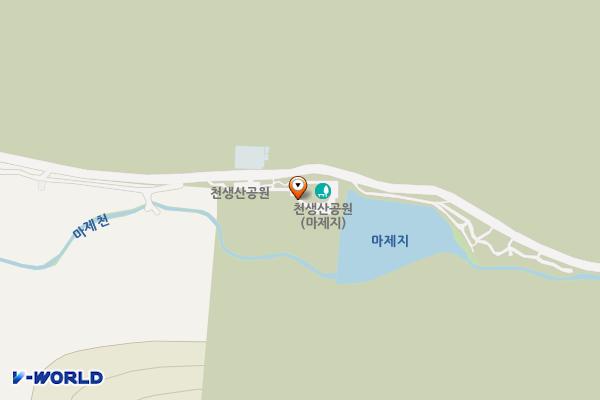 천생산 마제지 화장실 위치 지도 — 경상북도 구미시 여헌로10길 132(인의동)