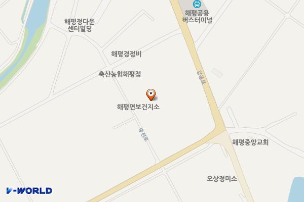 해평보건지소 화장실 위치 지도 — 경상북도 구미시 해평면 숭선로 523-14