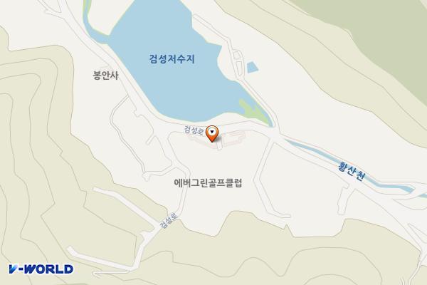 검성지생태공원 위치 지도 — 경상북도 구미시 검성로 204(황상동)
