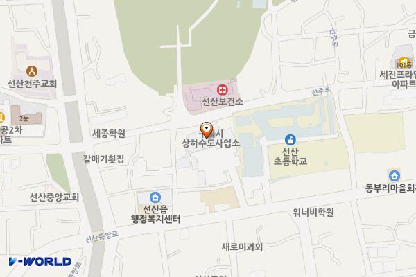 선산출장소 화장실 위치 지도 — 경상북도 구미시 선산읍 선산중앙로 83-2