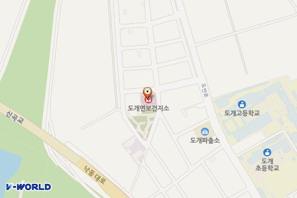 도개보건지소 화장실 위치 지도 — 경상북도 구미시 도개면 궁기4길 15