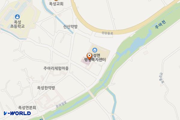 옥성보건지소 화장실 위치 지도 — 경상북도 구미시 옥성면 주아령로 411