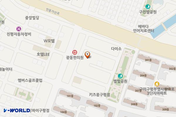 구평동 공영주차장 화장실 위치 지도 — 경상북도 구미시 인동38길 5-4 (구평동)