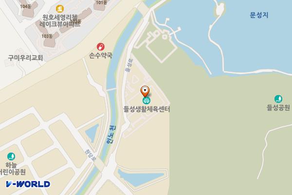 들성생활체육센터 화장실 위치 지도 — 경상북도 구미시 고아읍 들성로 174-21