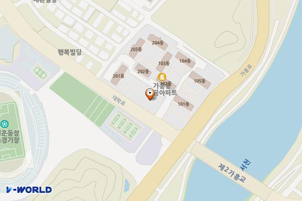 가흥종합사회복지관 위치 지도 — 경상북도 영주시 대학로 130-1