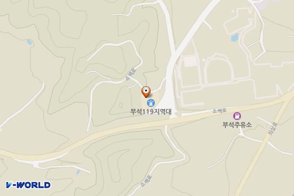부석소방서 위치 지도 — 경상북도 영주시 부석면 부석로 1