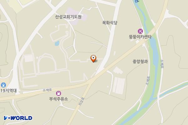 부석면 치안센터 위치 지도 — 경상북도 영주시 부석면 소천로 1