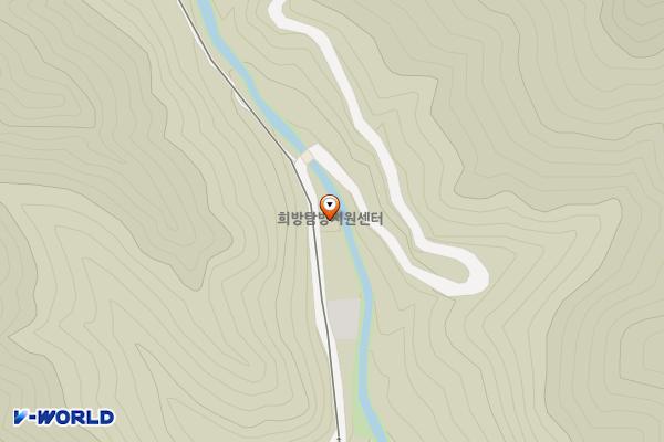 국립공원관리사무소 위치 지도 — 경상북도 영주시 풍기읍 죽령로 1720번길 76