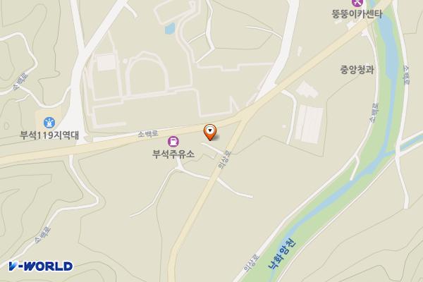 부석주유소 위치 지도 — 경상북도 영주시 부석면 의상로 1755