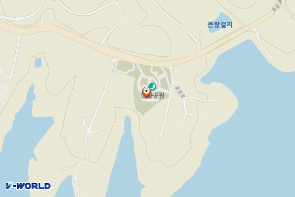 망향공원 공중화장실 위치 지도 — 경상북도 영천시 자양면 포은로 1674